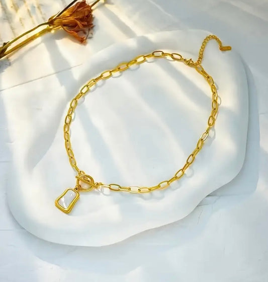 Vintage Bohemian Necklace - Golden