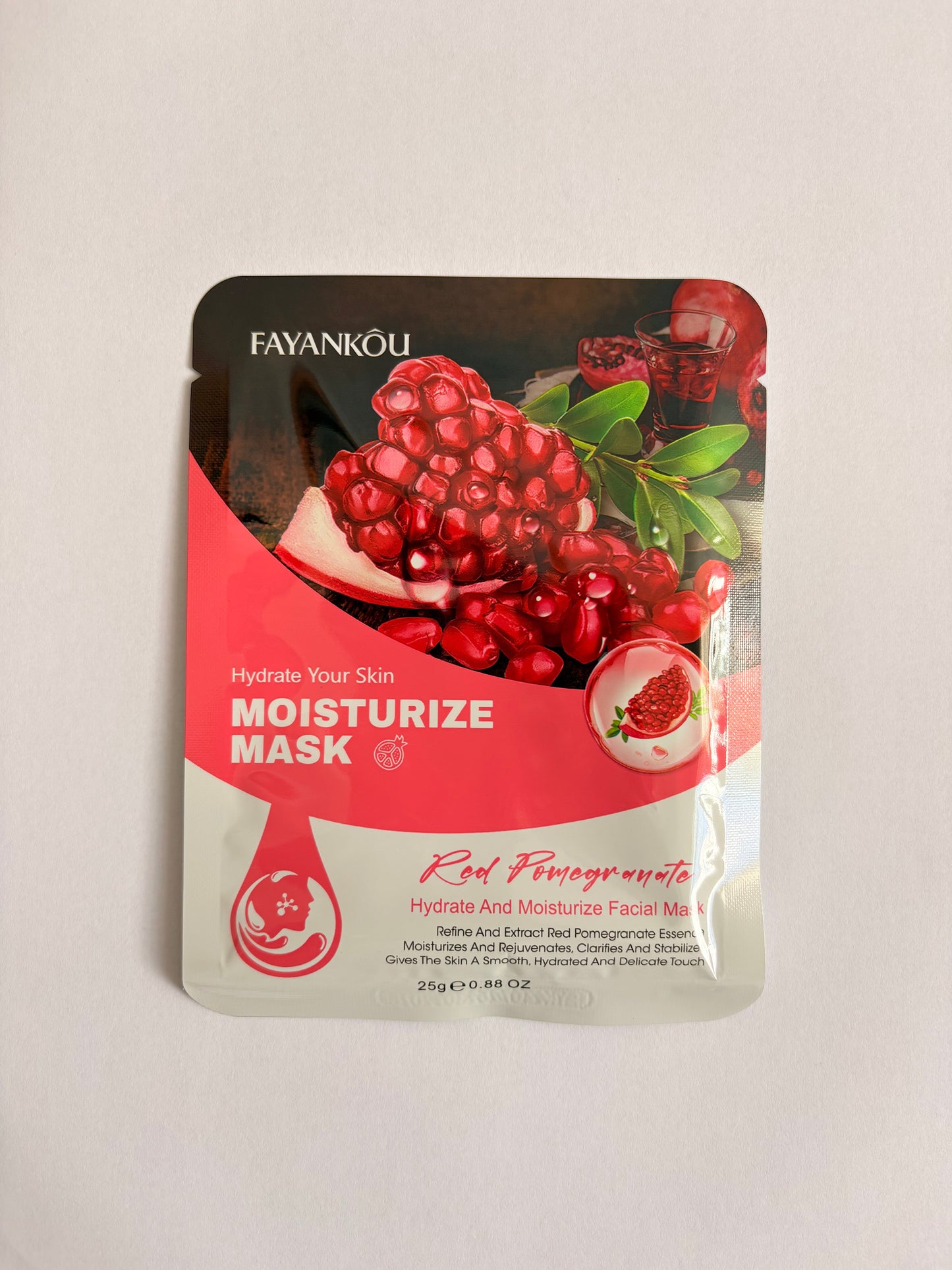 🎁 Free Gift - FACIAL MASK - #7 pomegranate (100% off)