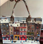 City Oil Painting Tote Bag