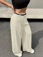 High-Waist Cargo Pants
