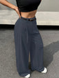 High-Waist Cargo Pants