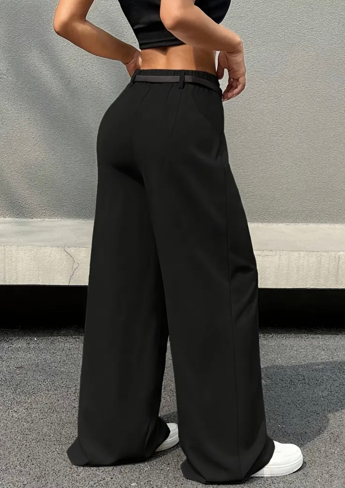 High-Waist Cargo Pants