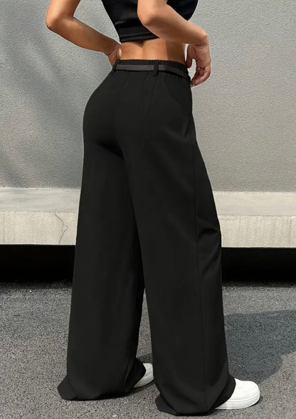 High-Waist Cargo Pants