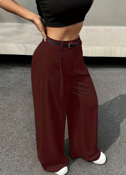 High-Waist Cargo Pants