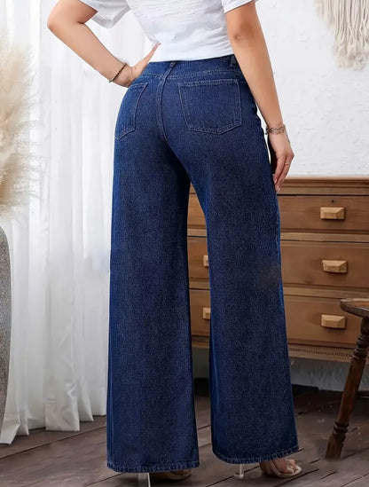 High-Waist Flared Jeans