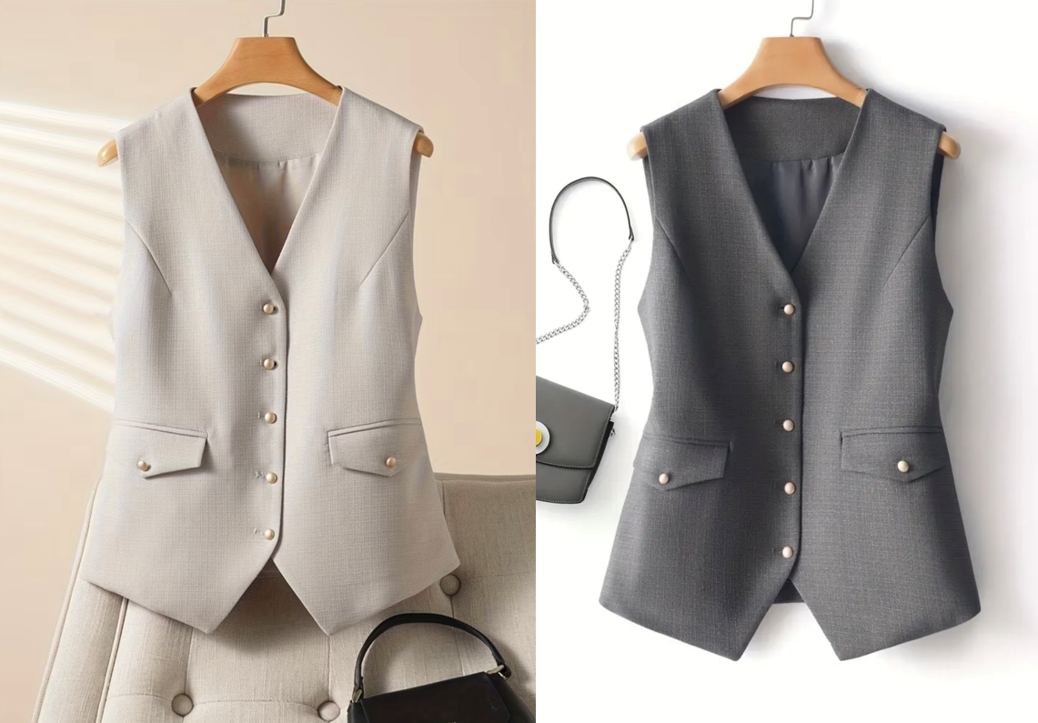 Textured Vest - 2 colors